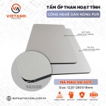 TẤM ỐP THAN TRE VÂN VẢI HÀN QUỐC