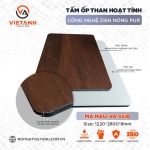 TẤM ỐP THAN TRE VÂN GỖ ÓC CHÓ