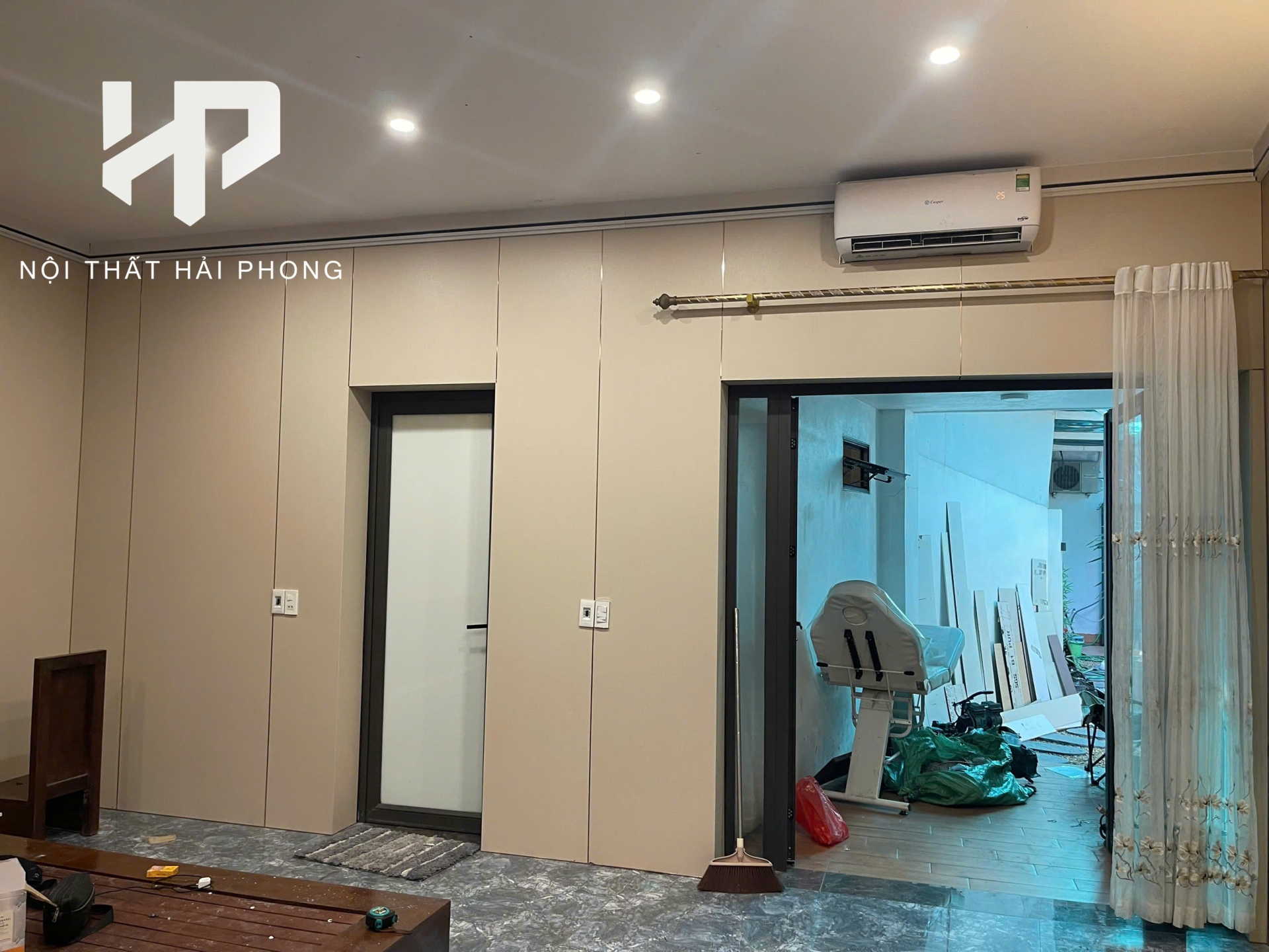 Công Trình Ốp Vách Phòng Khách ở Phú Thọ