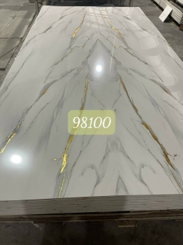 TẤM ỐP VÂN ĐÁ PVC ĐỐI XỨNG SIÊU BÓNG 98100