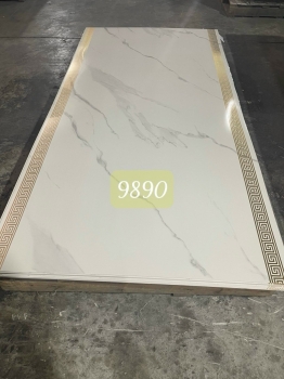 TẤM ỐP VÂN ĐÁ PVC TRẮNG VÂN MÂY 9890