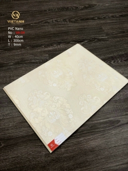 Tấm ốp nano vân hoa vàng VA-04